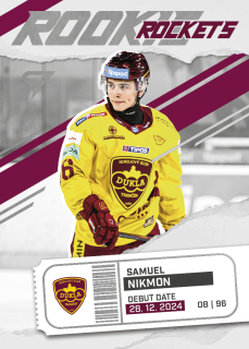 SAMUEL NIKMON  SportZoo Tipos 2025-26 II.série Rookie Rockets č.RR-22
