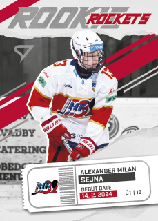 ALEXANDER MILAN SEJNA  SportZoo Tipos 2025-26 II.série Rookie Rockets č.RR-27