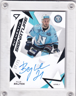 FILIP BAJTEK  SportZoo Tipos 2025-26 II.série Authentic signature - Level 1 xx/75 č.SL1-FB