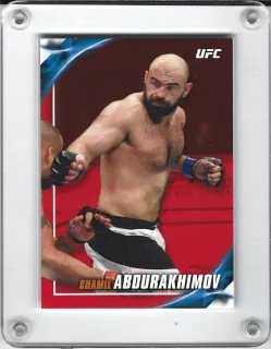 Abdurakhimov Shamil Topps UFC Knockout 2019 Red /8 č.77