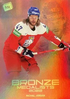 Jiříček David MK Národní tým 2021-22 Bronze Medalists 2022 & The best U20 1 of 100 č.BM-04