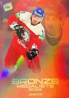Červenka Roman MK Národní tým 2021-22 Bronze Medalists 2022 & The best U20 1 of 100 č.BM-14