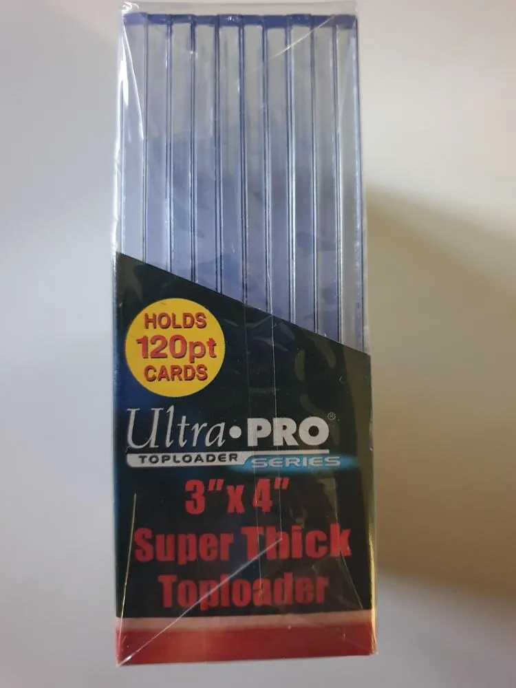 UltraPro Toploader Super Thick 120pt (v balení 10ks)