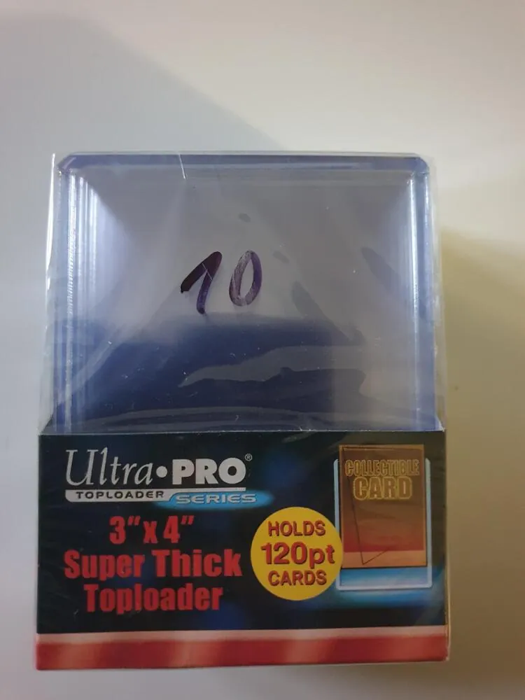 UltraPro Toploader Super Thick 120pt (v balení 10ks)