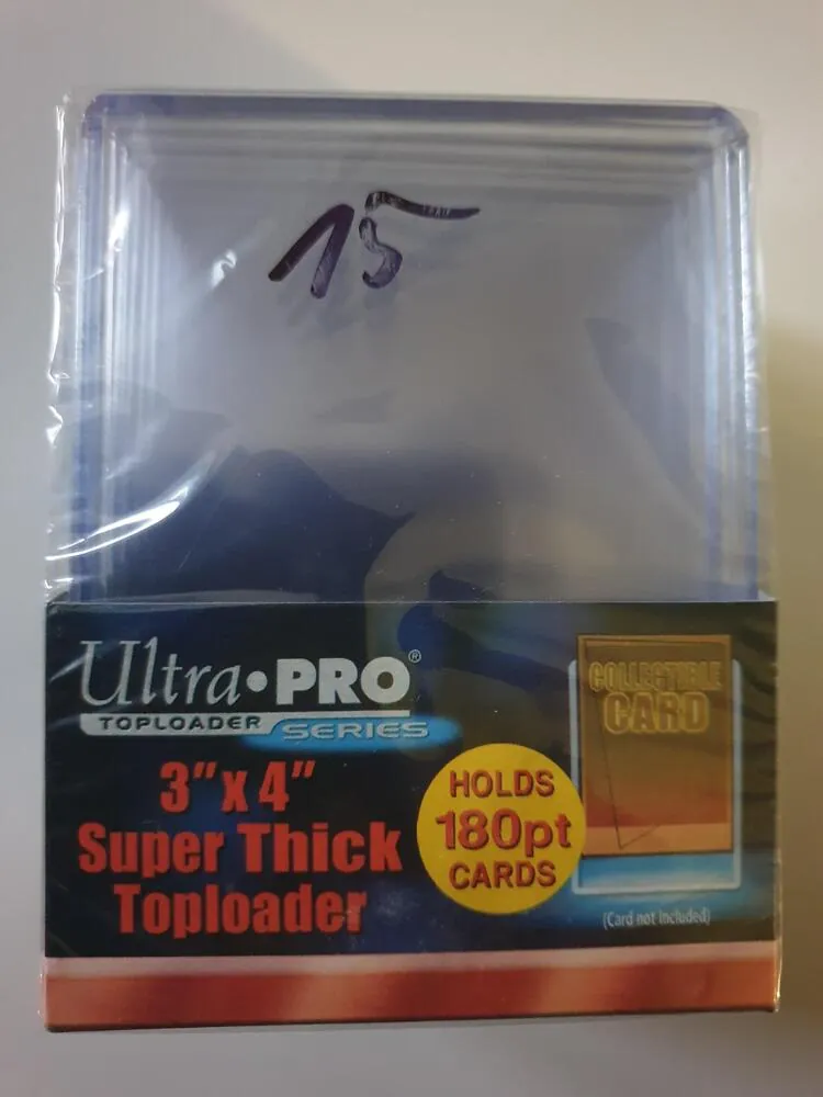 UltraPro Toploader Super Thick 180pt (v balení 10ks)