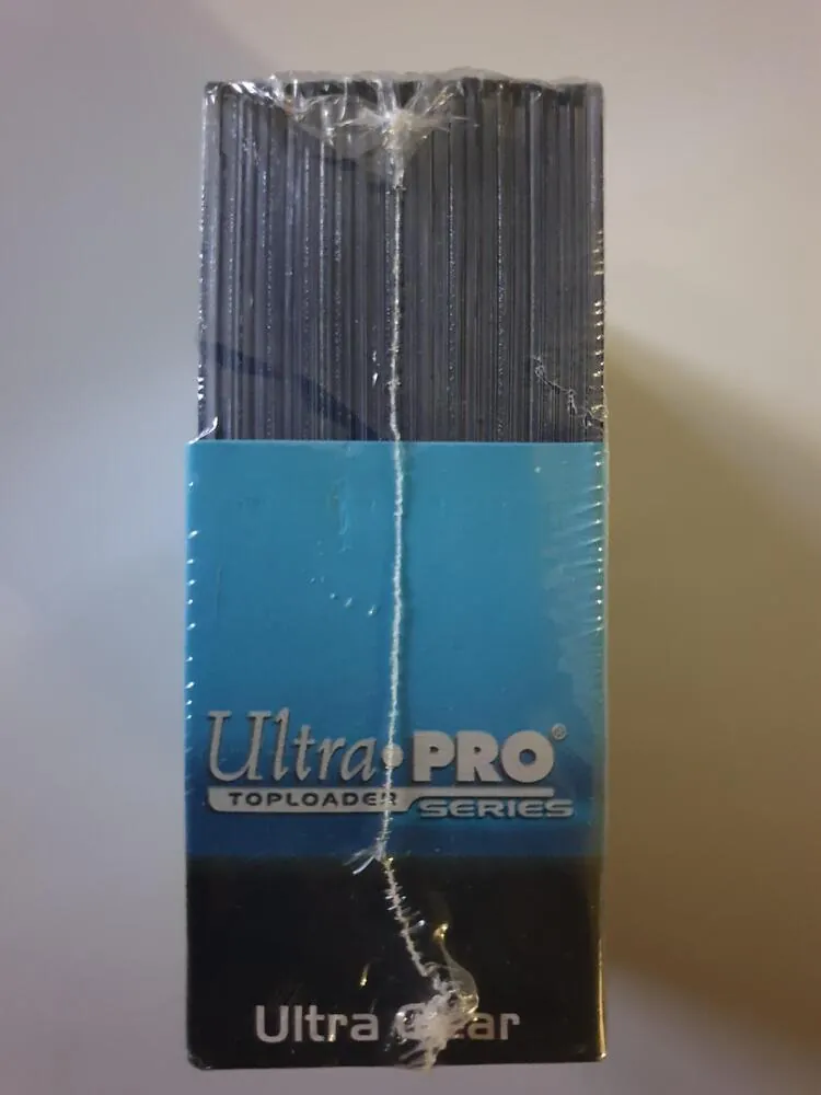 UltraPro Toploader Premium Write on strip Feature (v balení 25ks)