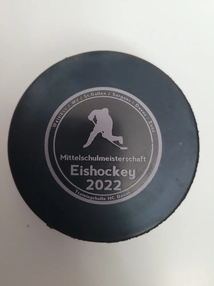 Hokejový puky - dvoustranný -  Eishockey 2022     