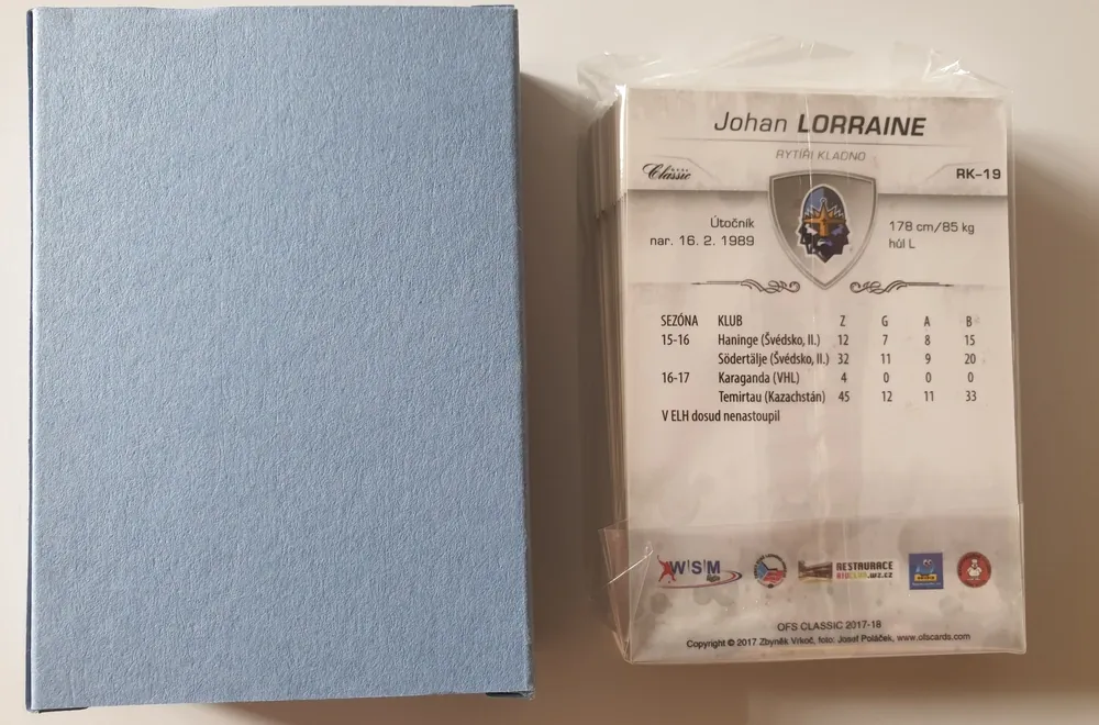 Set Rytíři Kladno 2017-18