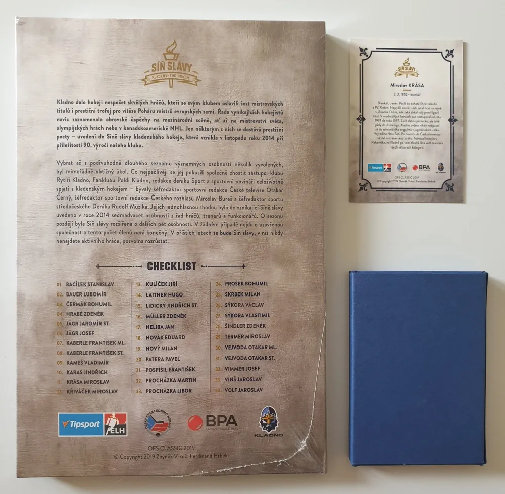 Síň Slávy Kladenského hokeje 2019