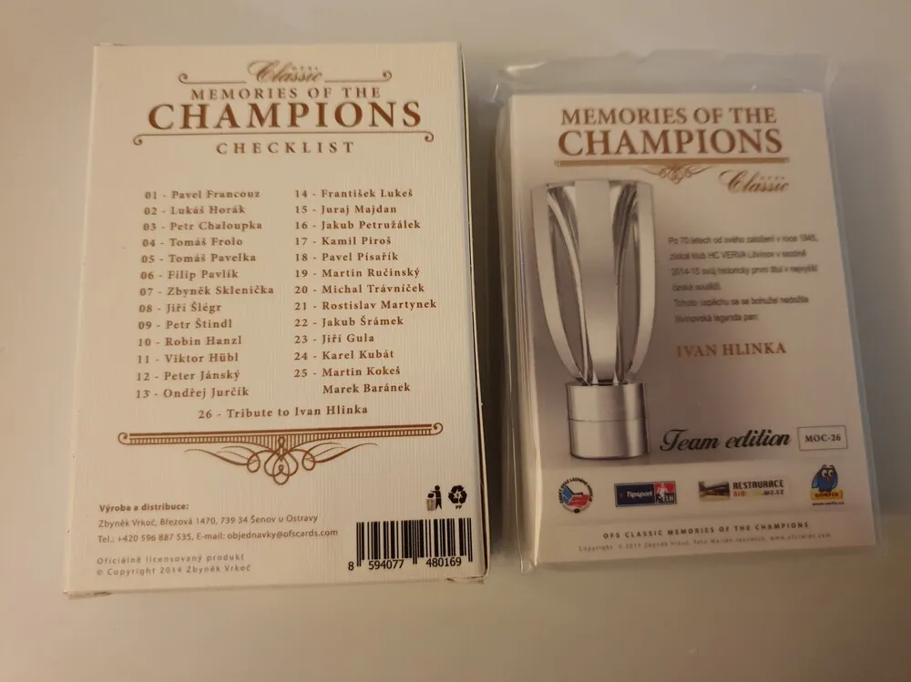 "MEMORIES OF THE CHAMPIONS" (HC Verva Litvínov 2015)