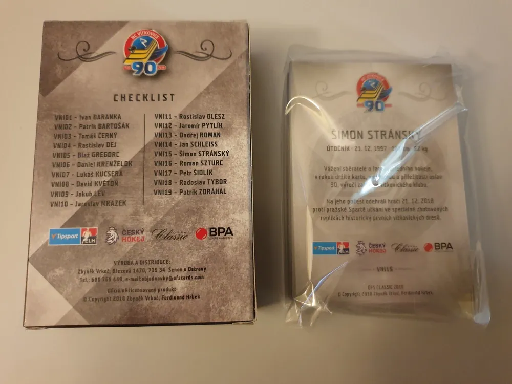 90 let vítkovického hokeje HC Vítkovice Ridera 2019