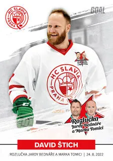 Štich David Goal Card  2022  č.15