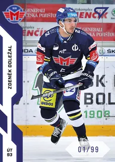 Doležal Zdeněk SportZoo ELH 2022-23 Blue /99 č.44