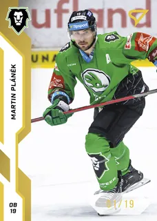 Pláněk Martin SportZoo ELH 2022-23 Gold /19 č.60