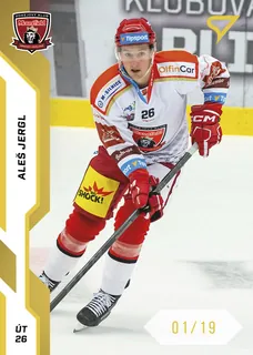 Jergl Aleš SportZoo ELH 2022-23 Gold /19 č.82