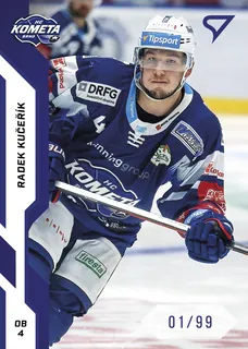 Kučeřík Radek SportZoo ELH 2022-23 Blue /99 č.186