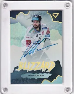 Koblasa Petr SportZoo ELH 2022-23 Blizzard Auto /50 č.BLS-KO