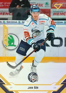 Šír Jan SportZoo TELH 2021-22 II.série  Gold /19 č.283
