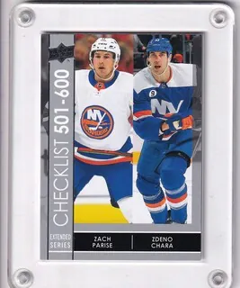 Chára Zdeno Upper Deck 2021-22 Checklist č.699